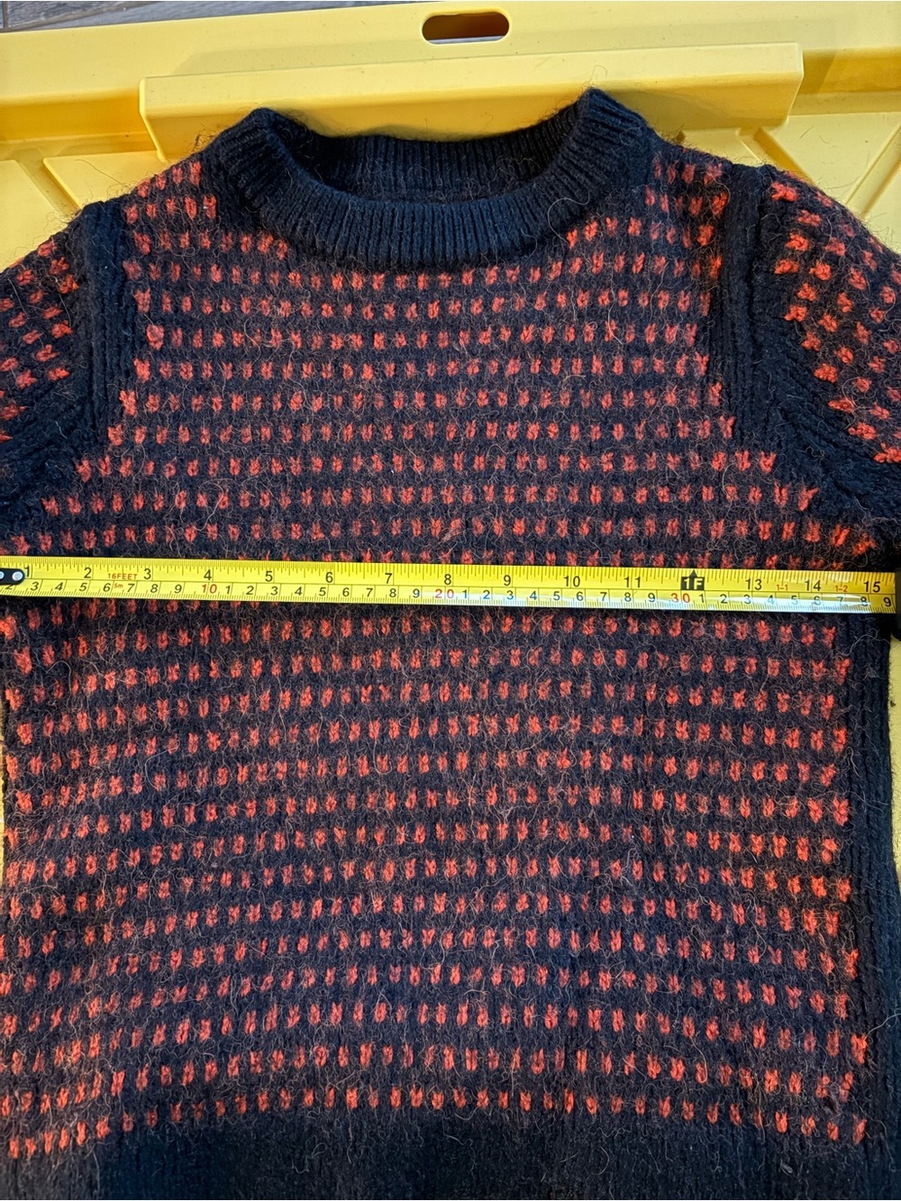 AYR The Fox Merino Alpaca Blend Crewneck Sweater (see measurements) - Picture 6 of 7
